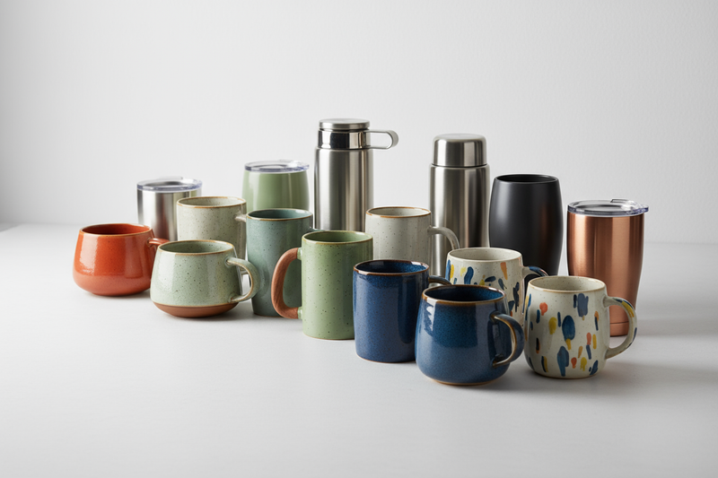 Mugs & Travel Flasks